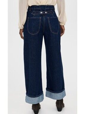 Free People Alia Wide-Leg Jeans Size 28 NWOT